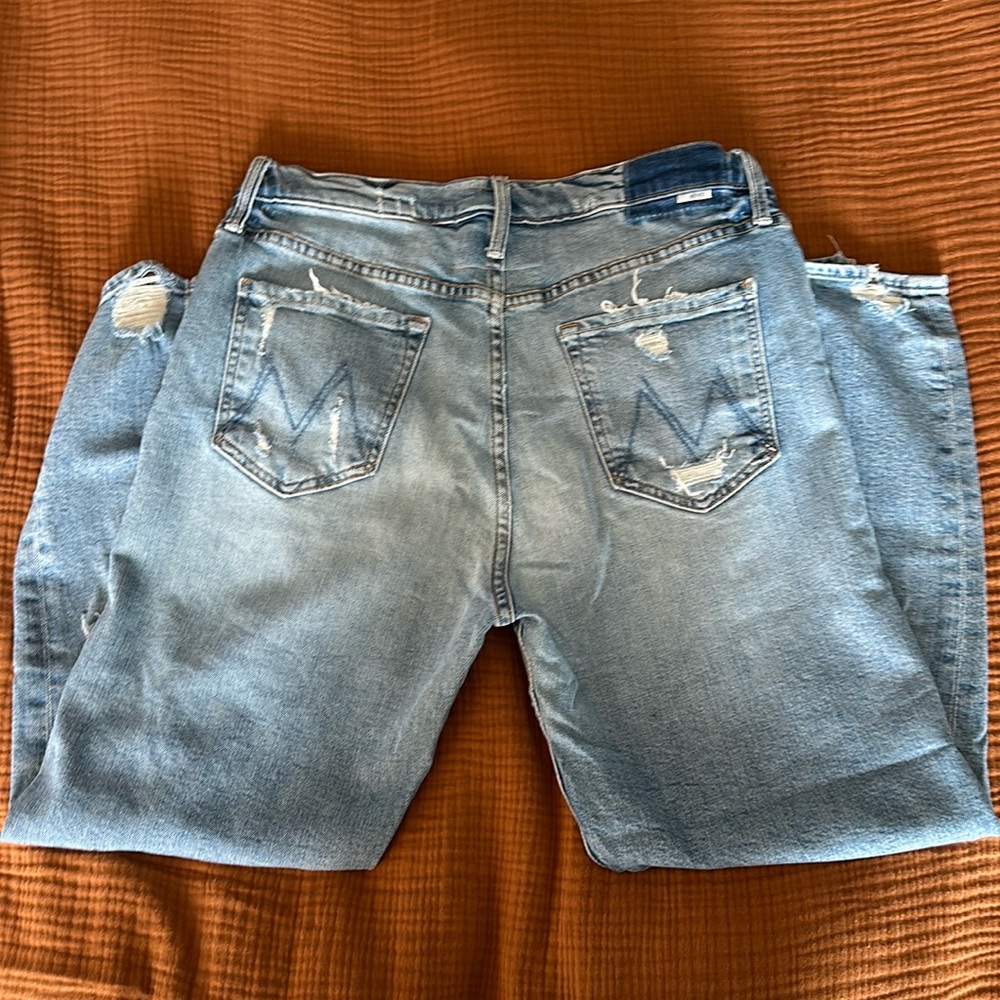 MOTHER ‘The Tomcat’, Confession Wash Ankle Jeans sz 33
